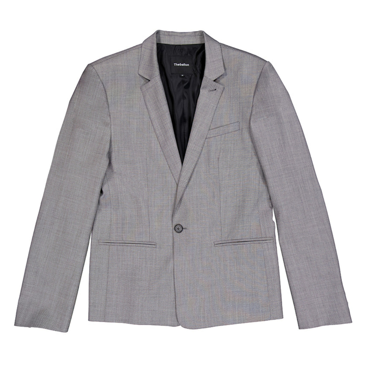 Men's Slim Collar Blazer - Gray