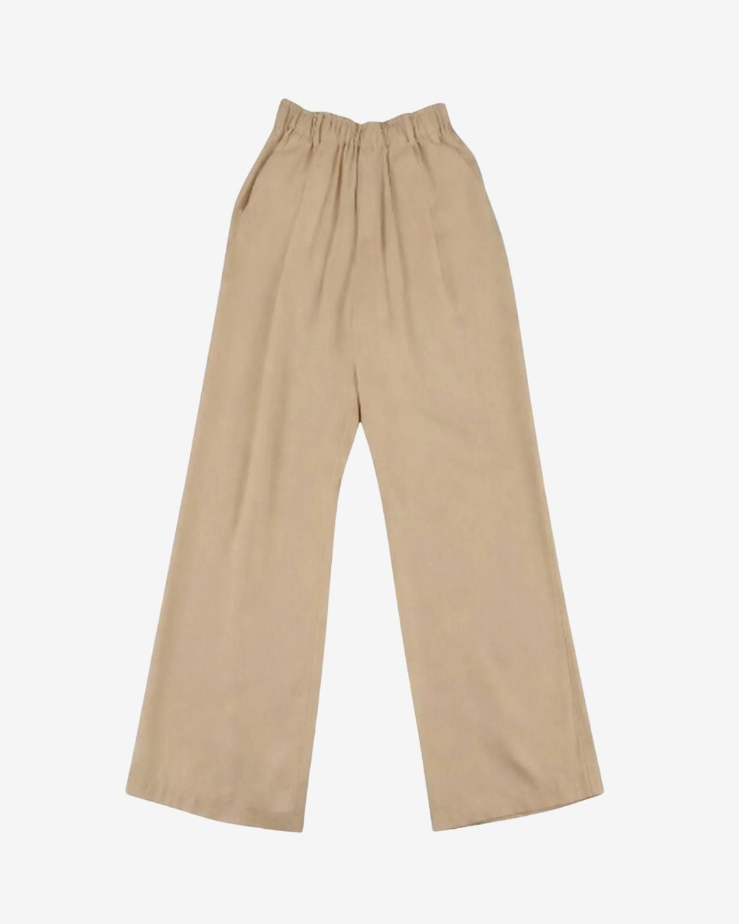 Theballon Banding Drape Wide Pants-3