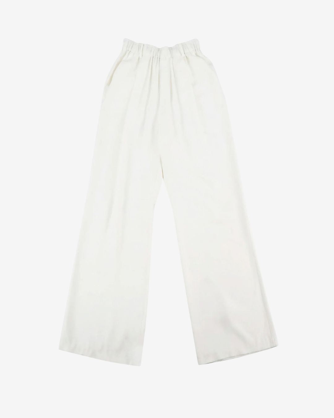 Theballon Banding Drape Wide Pants