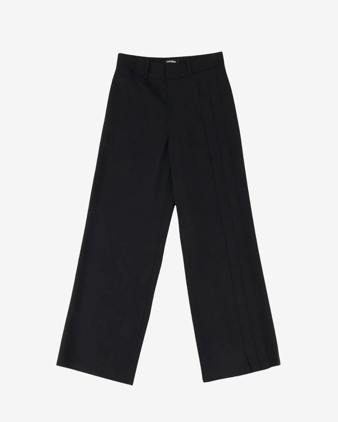 Theballon Men's Side Pleats Slacks