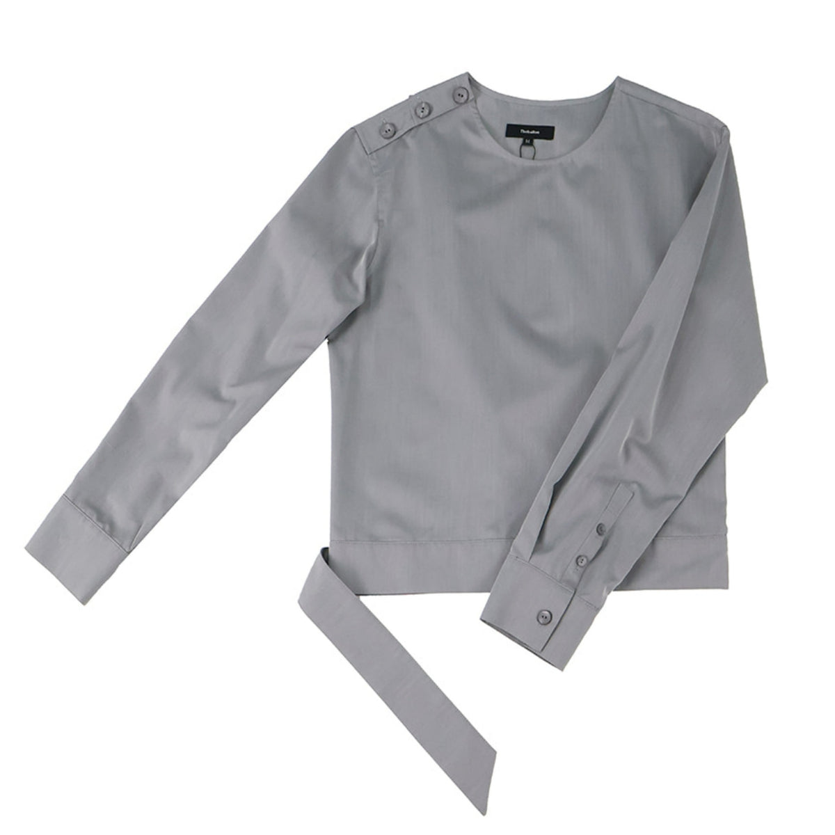 Men's Open-Back Shirt - Gray