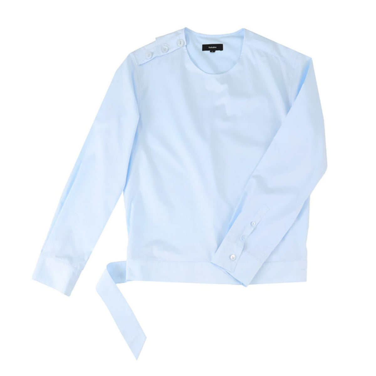 Men's Open-Back Shirt - Light Blue