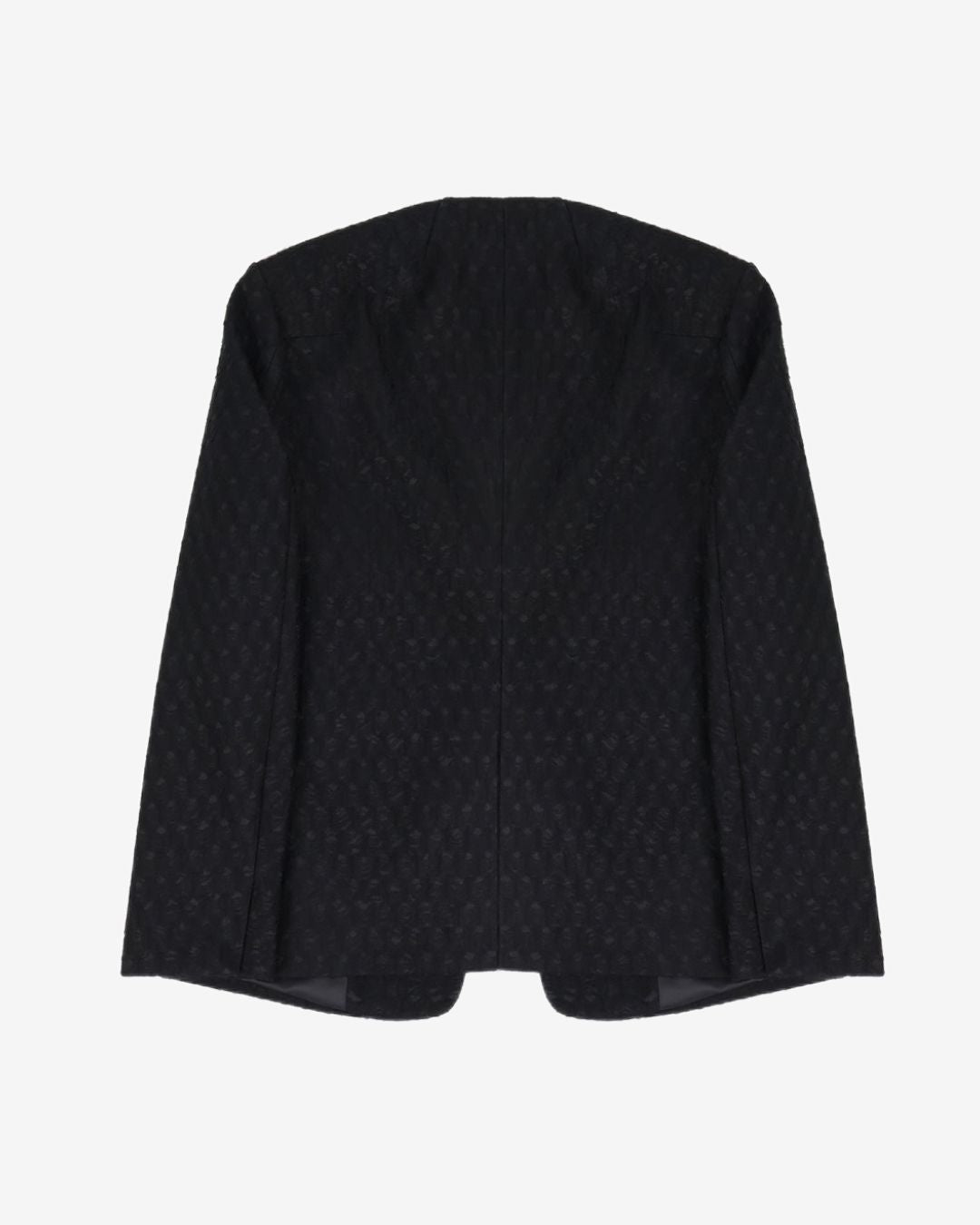 Theballon Men's Collarless Tailored Jacket