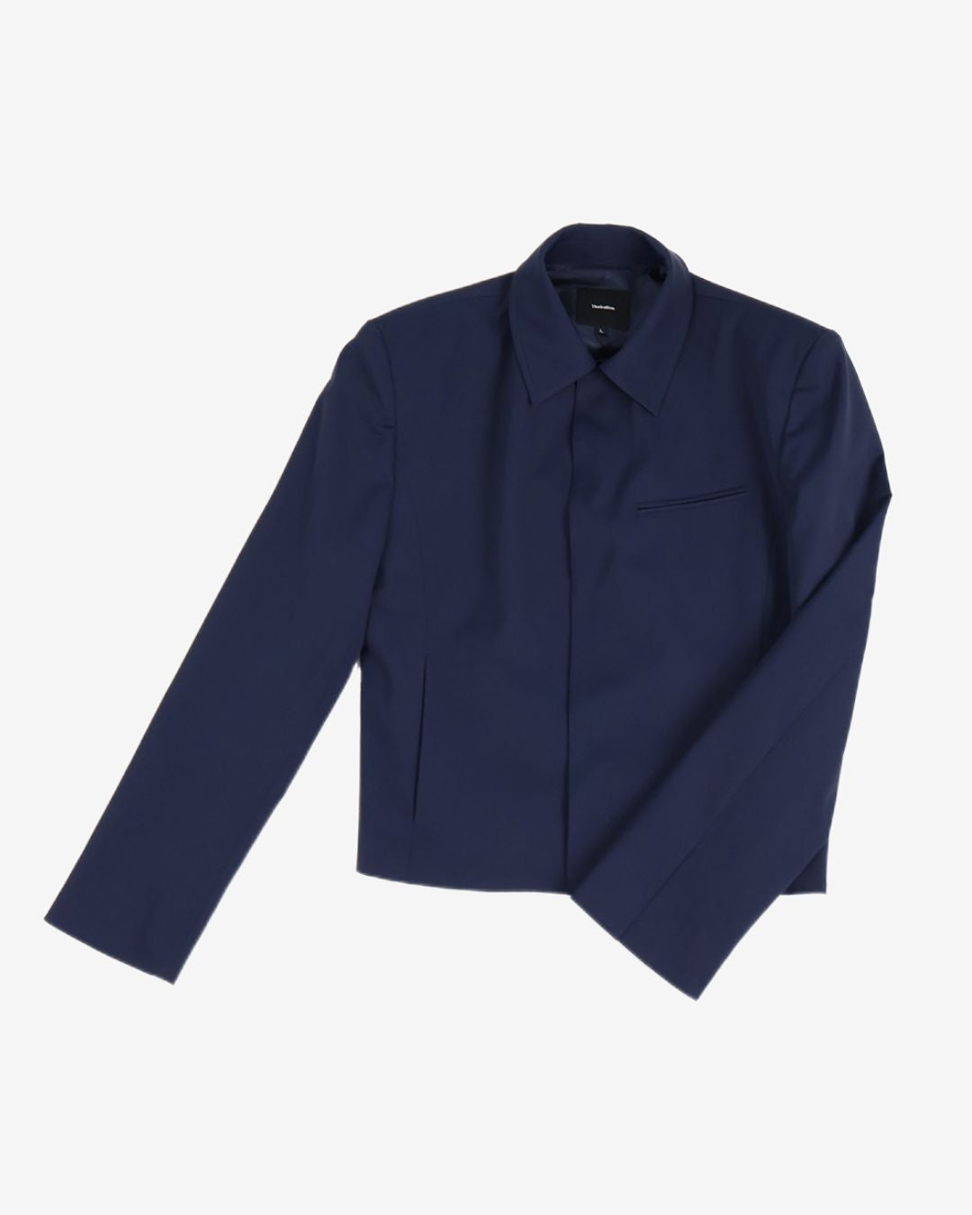 Theballon Men's Snap Button Collar Jacket-4