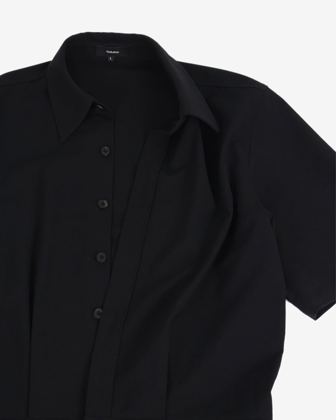 Theballon Men's Two-Tuck Tailored Collar Jumpsuit-8