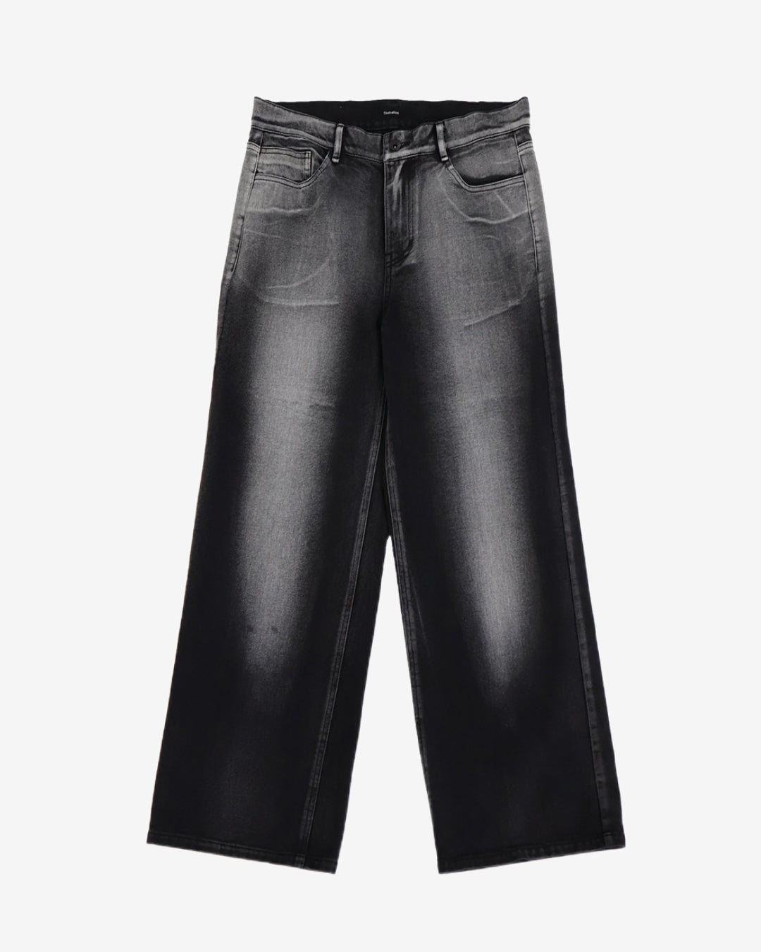 Theballon Black Cat Washed Jeans