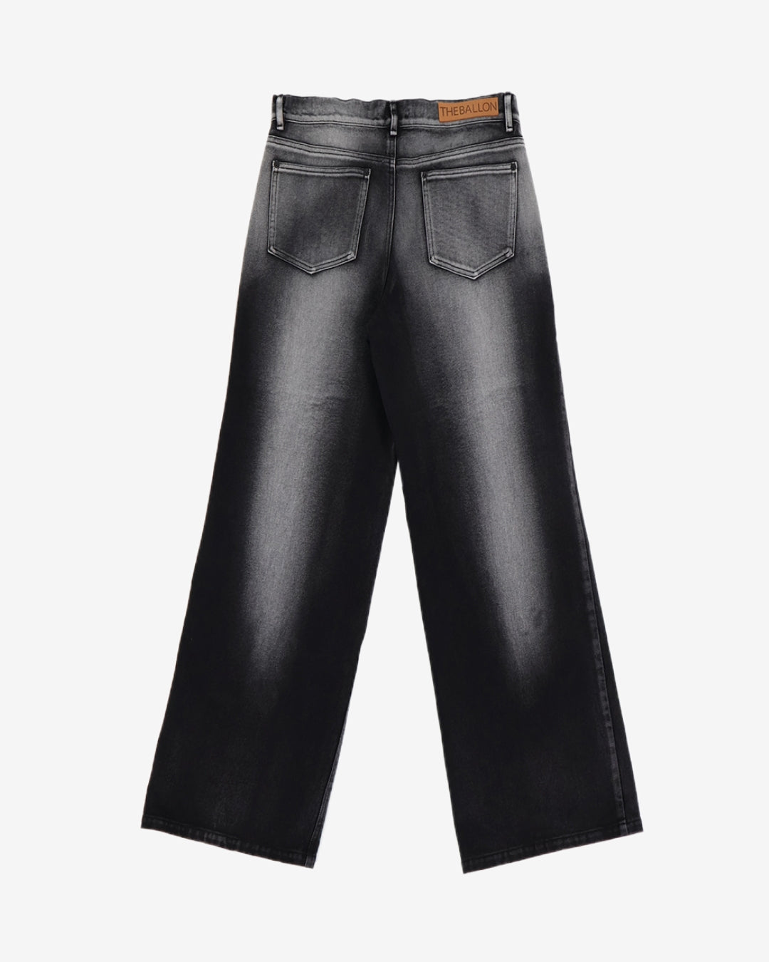 Theballon Black Cat Washed Jeans-7