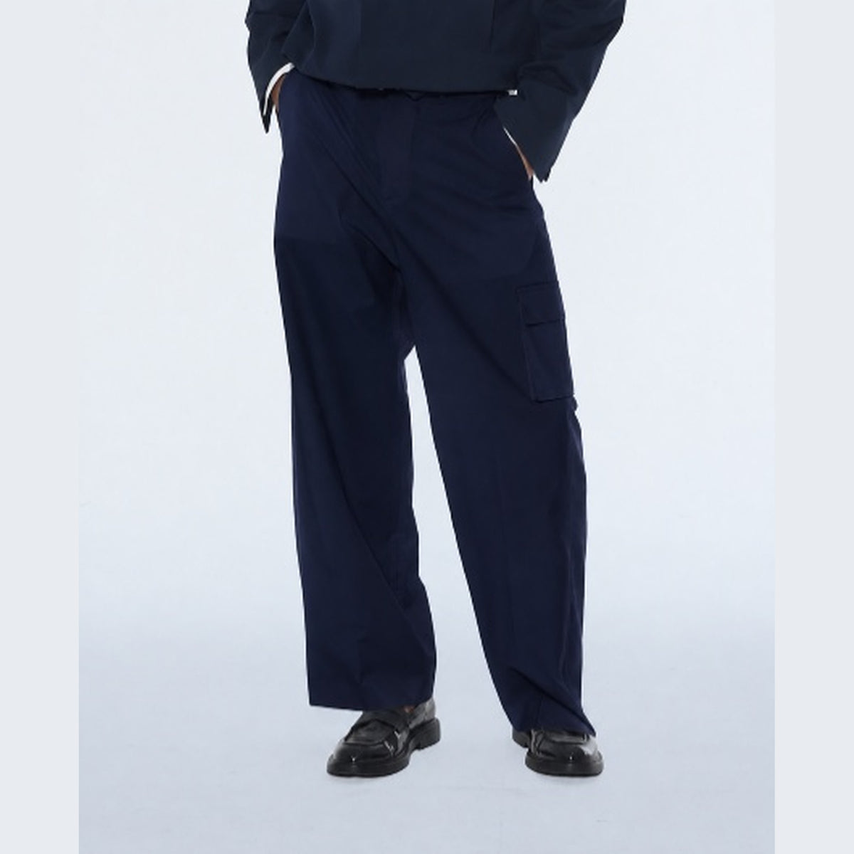 One Pocket Slacks - Navy