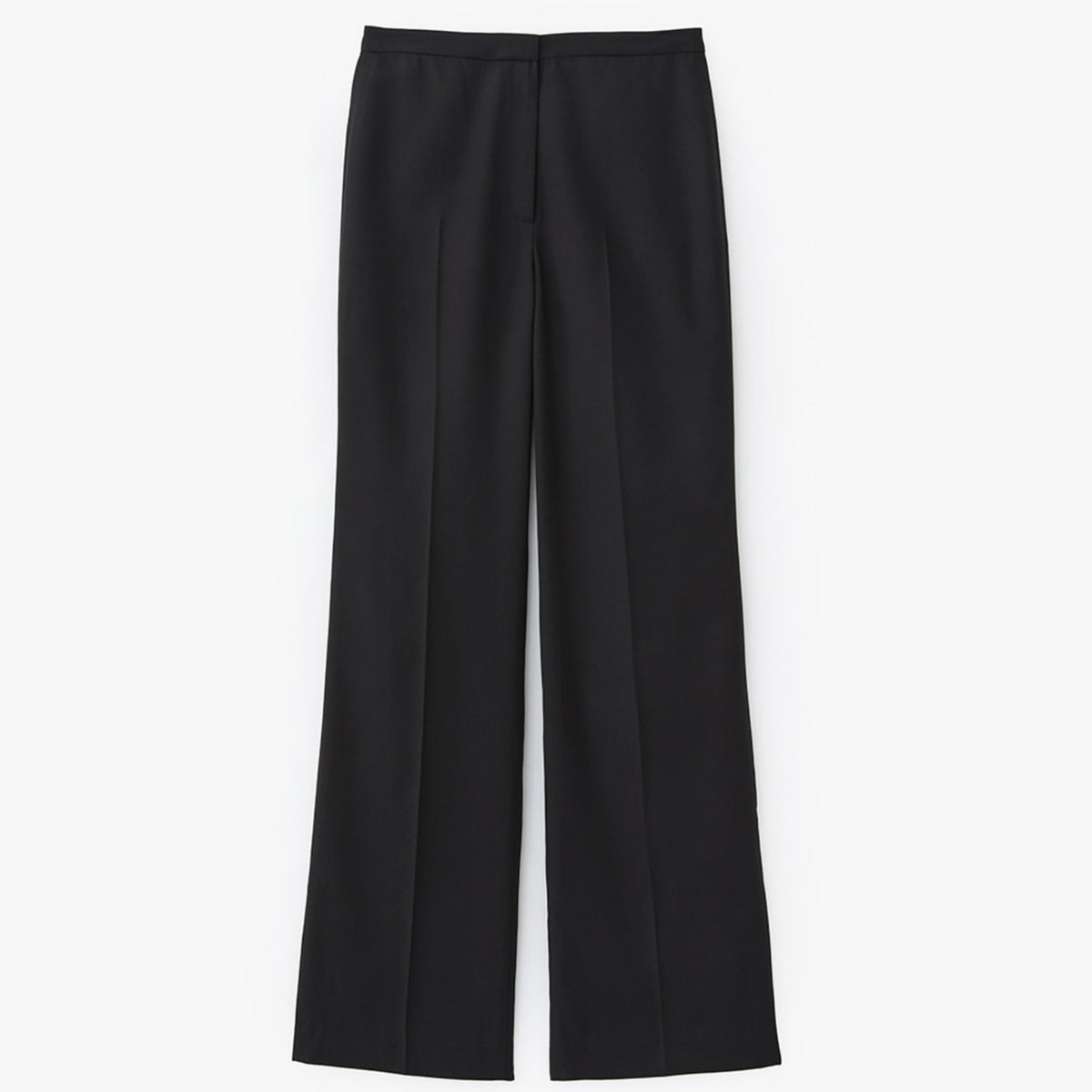 Straight Tailored Pants - Black