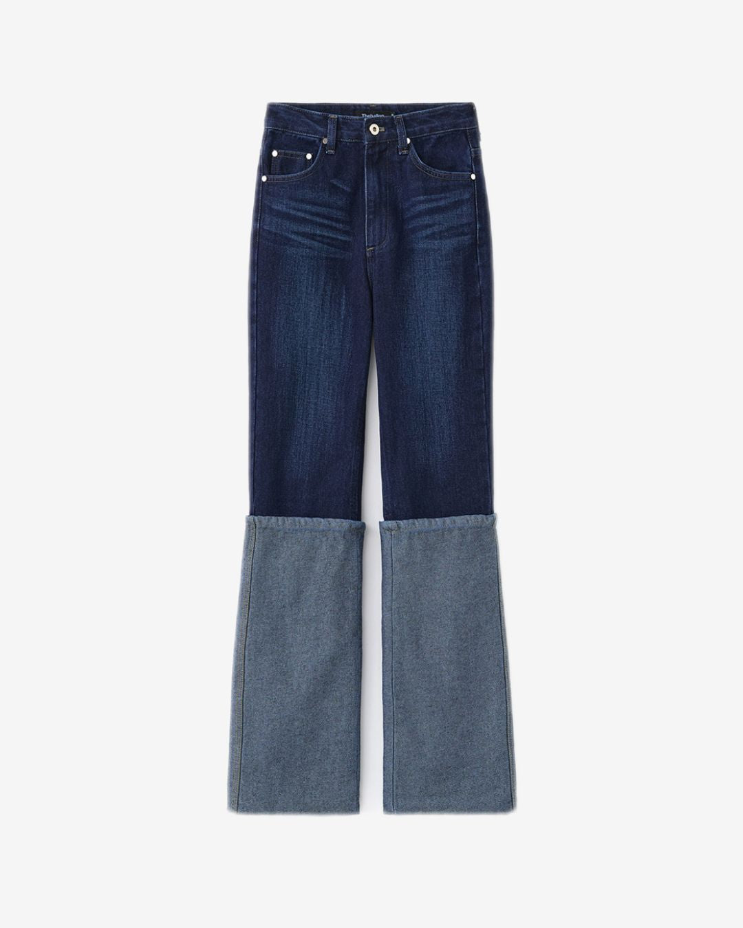 Theballon Roll-Up Flare Jean