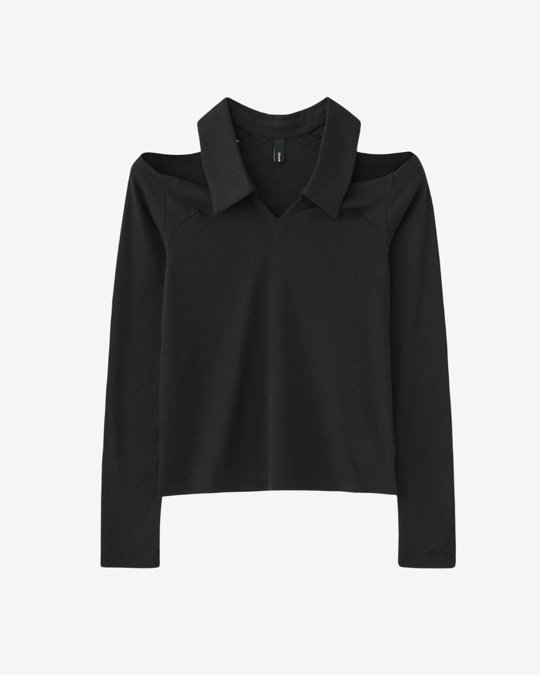 Theballon V-Neck Open Long Sleeve