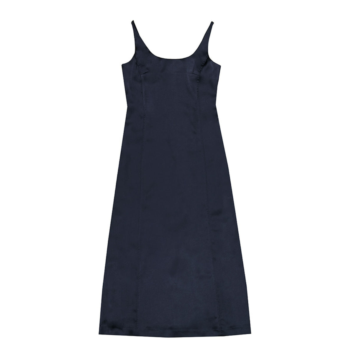 Long Sleeveless Dress - Navy