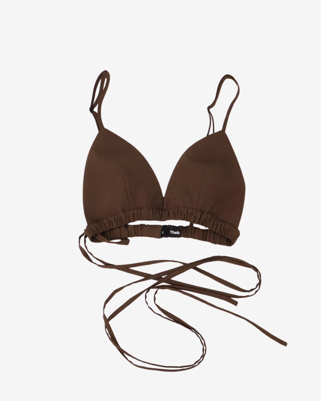 Theballon Triangle String Bralette