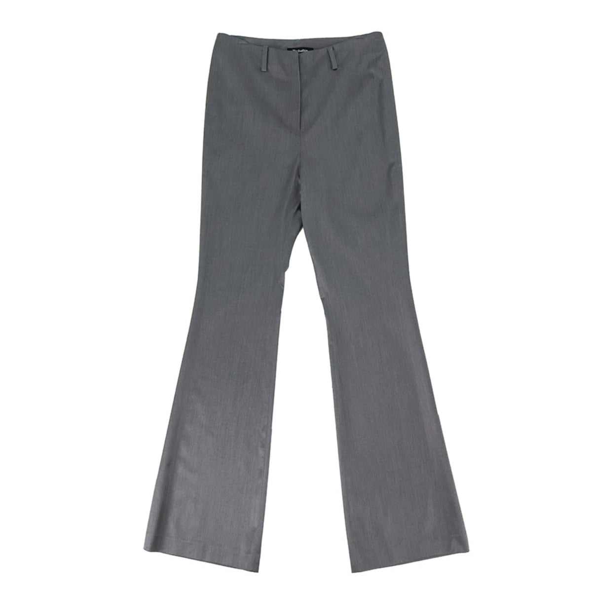 Slim Bootcut Trousers - Silver