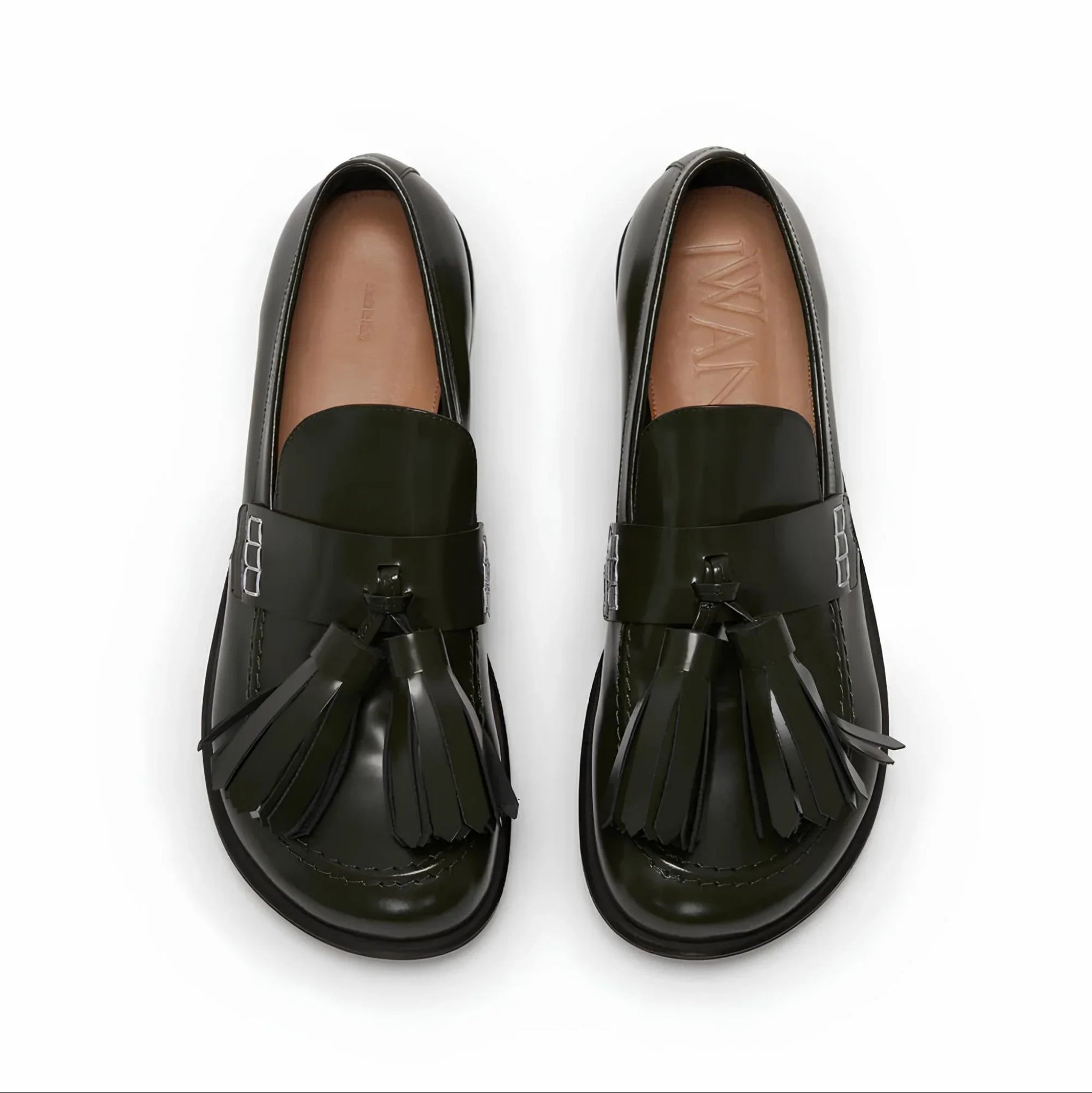 JW ANDERSON Tassel Loafer - Forest-2